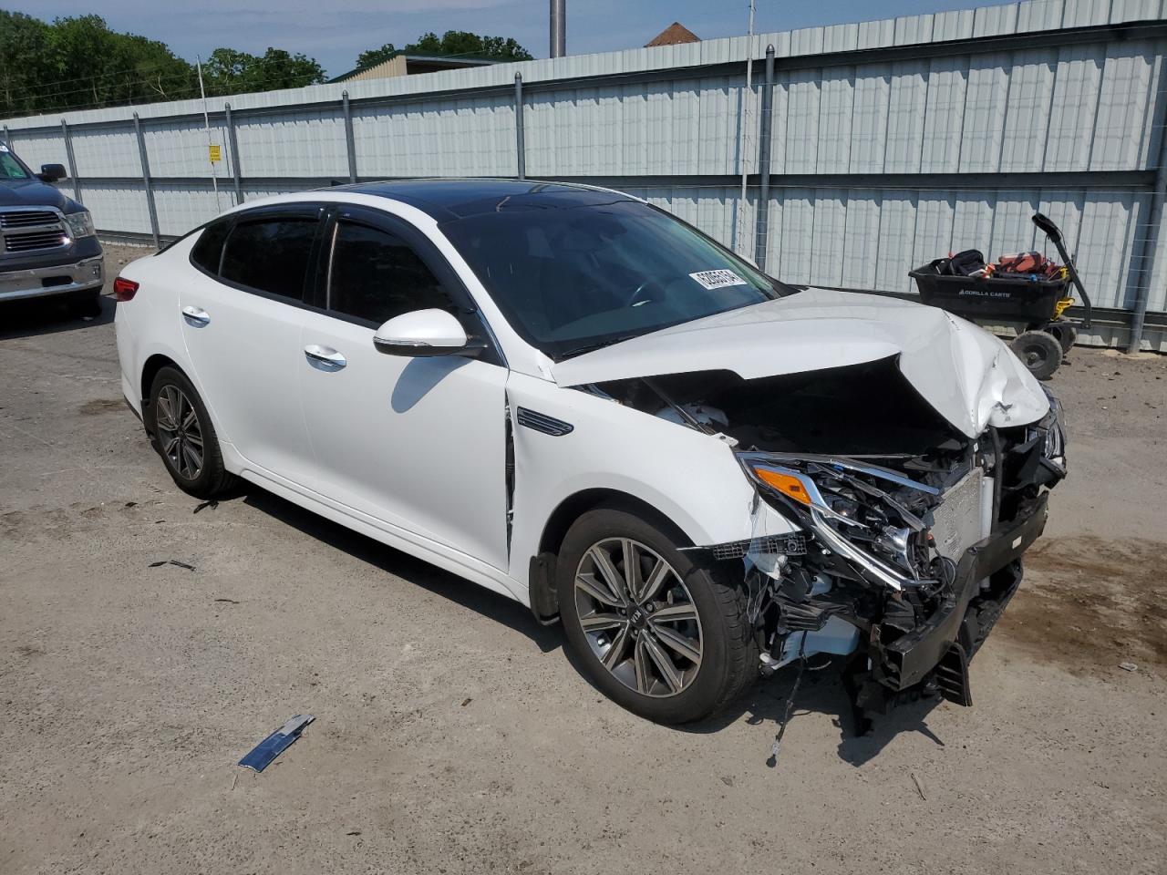 Lot #2751388304 2020 KIA OPTIMA EX