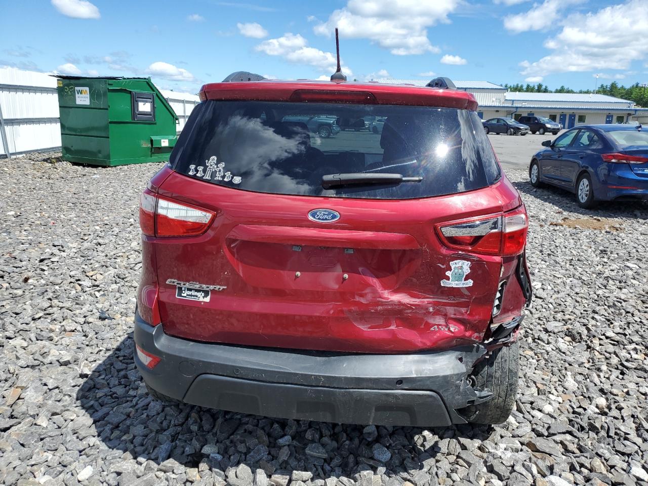 MAJ6P1UL1JC248697 2018 Ford Ecosport Se