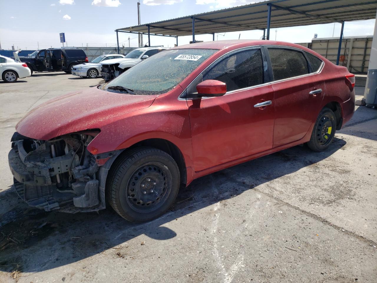 Lot #2722769445 2013 NISSAN SENTRA S