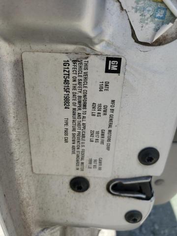 2005 Chevrolet Malibu Ls VIN: 1G1ZT54815F198824 Lot: 62500014