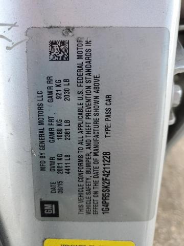 2015 BUICK VERANO CON 1G4PR5SK2F4211228
