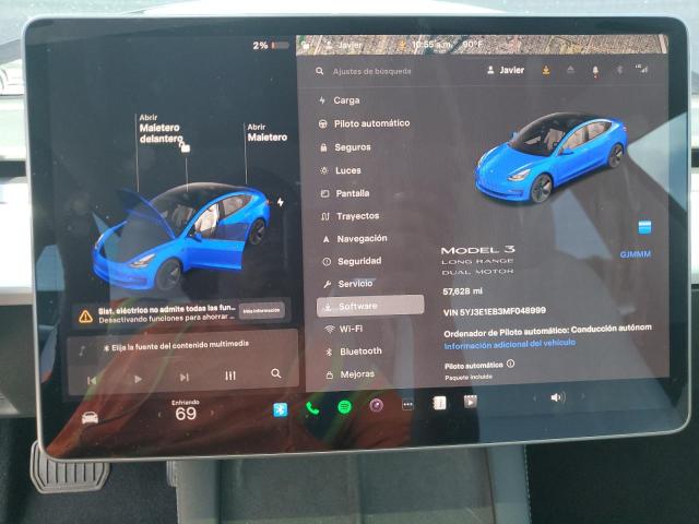 2021 TESLA MODEL 3 - 5YJ3E1EB3MF048999