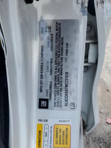 2021 CHEVROLET SPARK 1LT - KL8CD6SA7MC721018