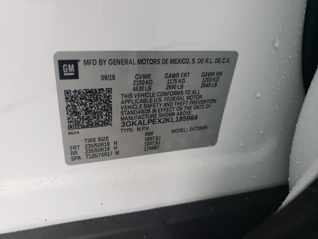 2019 GMC TERRAIN SL - 3GKALPEX2KL185964