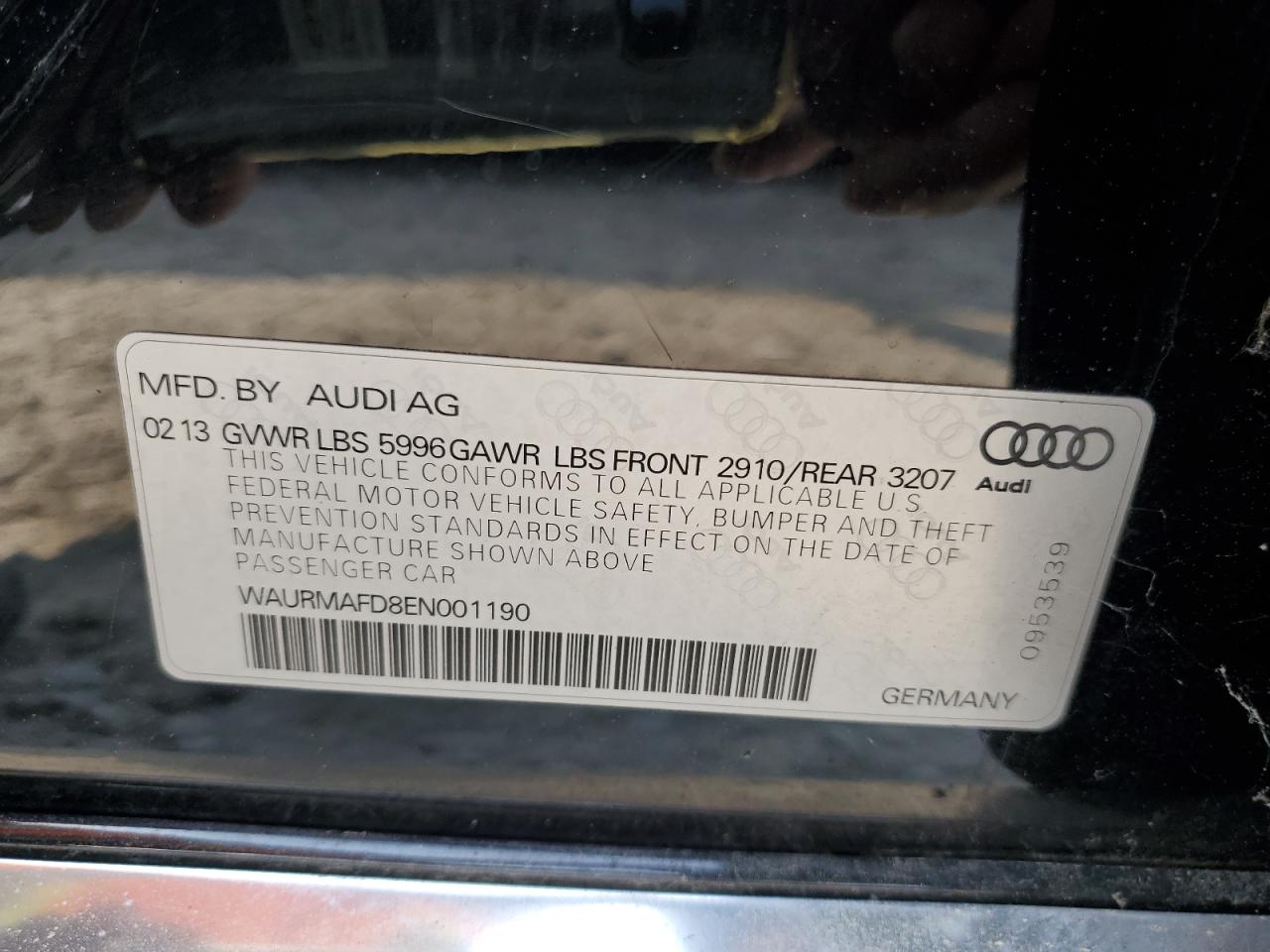 2014 Audi A8, L TDI QUATTRO