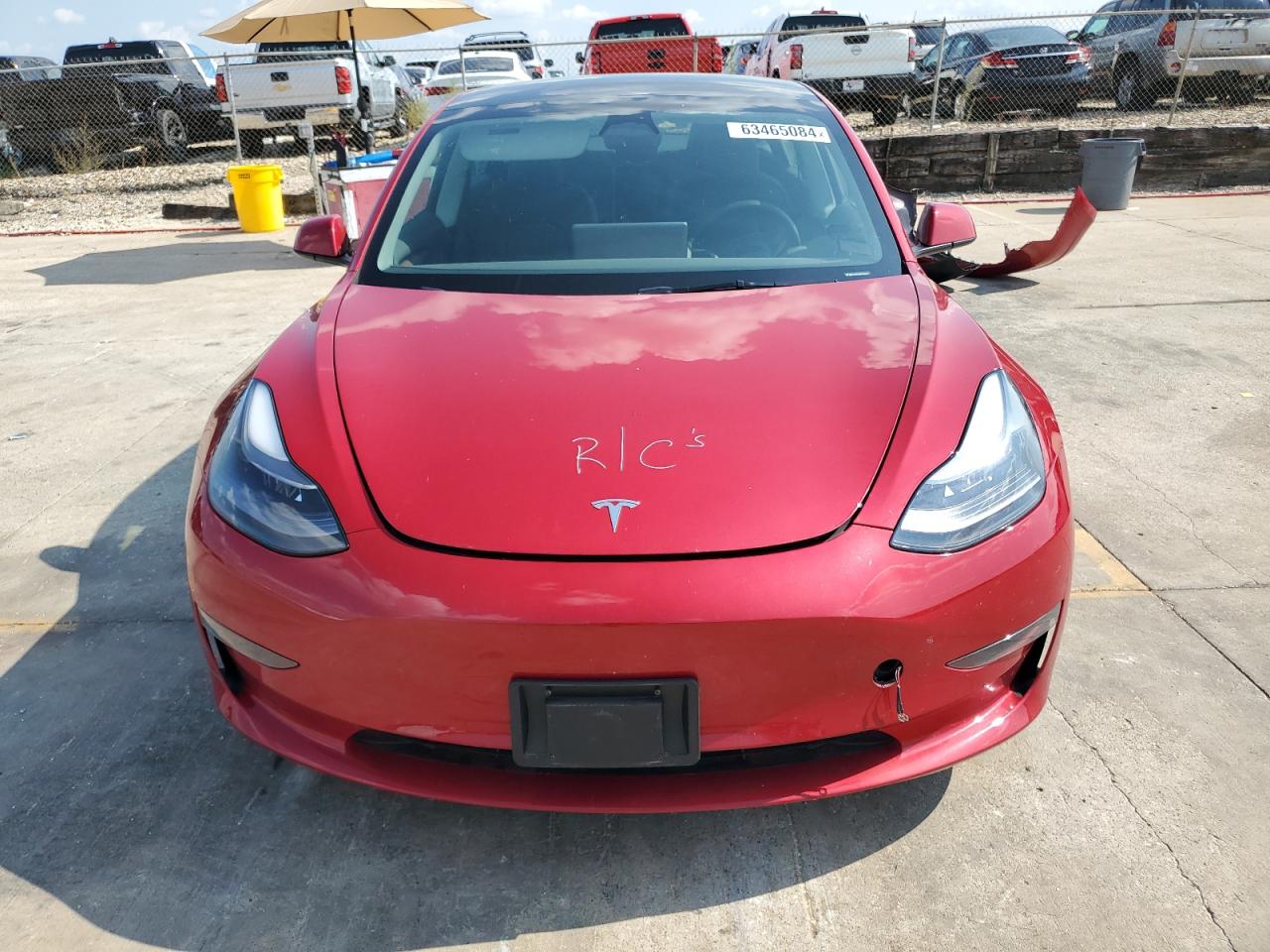 Lot #2953005600 2023 TESLA MODEL 3