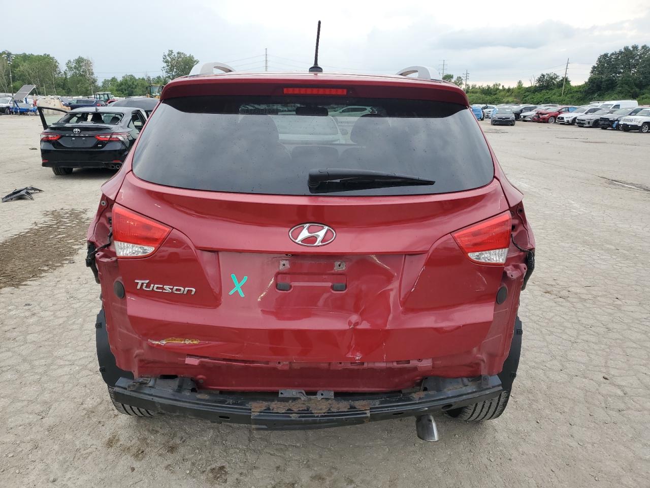 KM8JU3AG9EU904463 2014 Hyundai Tucson Gls