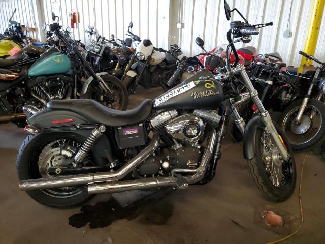 HARLEY-DAVIDSON FXDB 2011 gray road/str gas 1HD1GX41XBC317005 photo #1