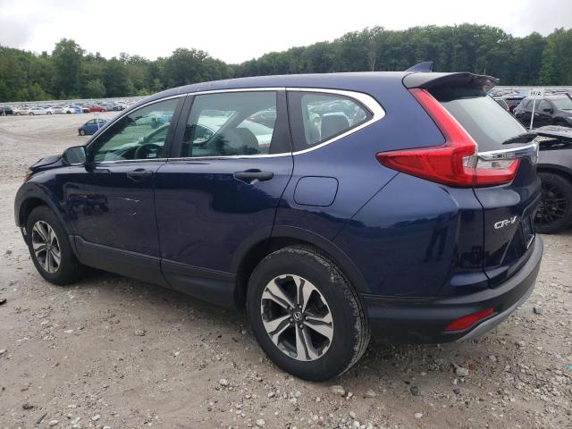 HONDA CR-V LX 2019 blue  gas 2HKRW6H35KH214625 photo #3