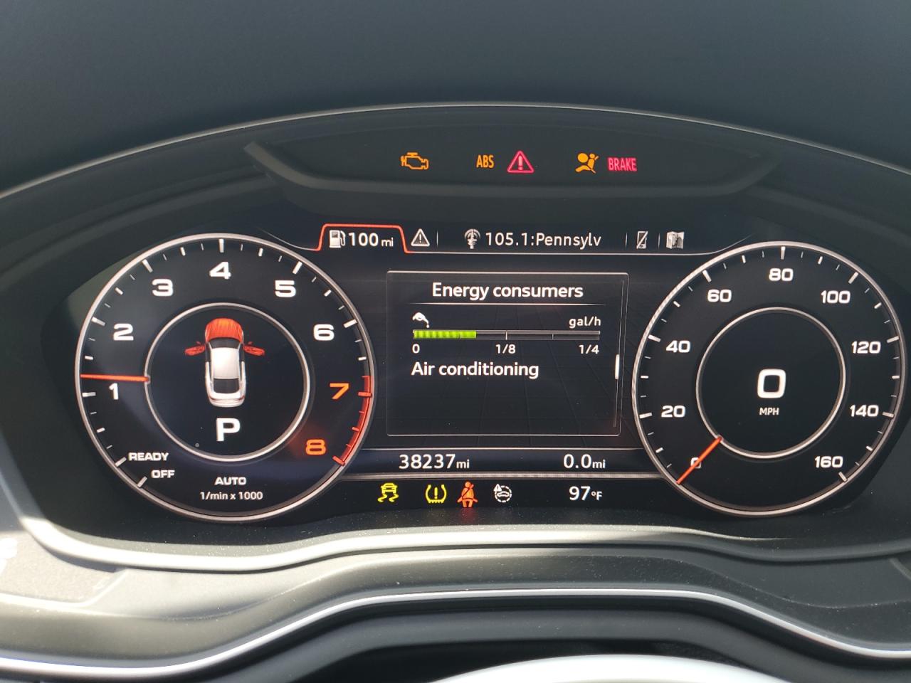 WAUFNCF59JA053840 2018 Audi A5 Prestige S-Line