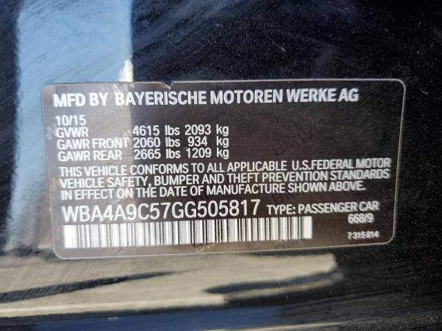 VIN WBA4A9C57GG505817 2016 BMW 4 Series, 428 I Gran... no.12