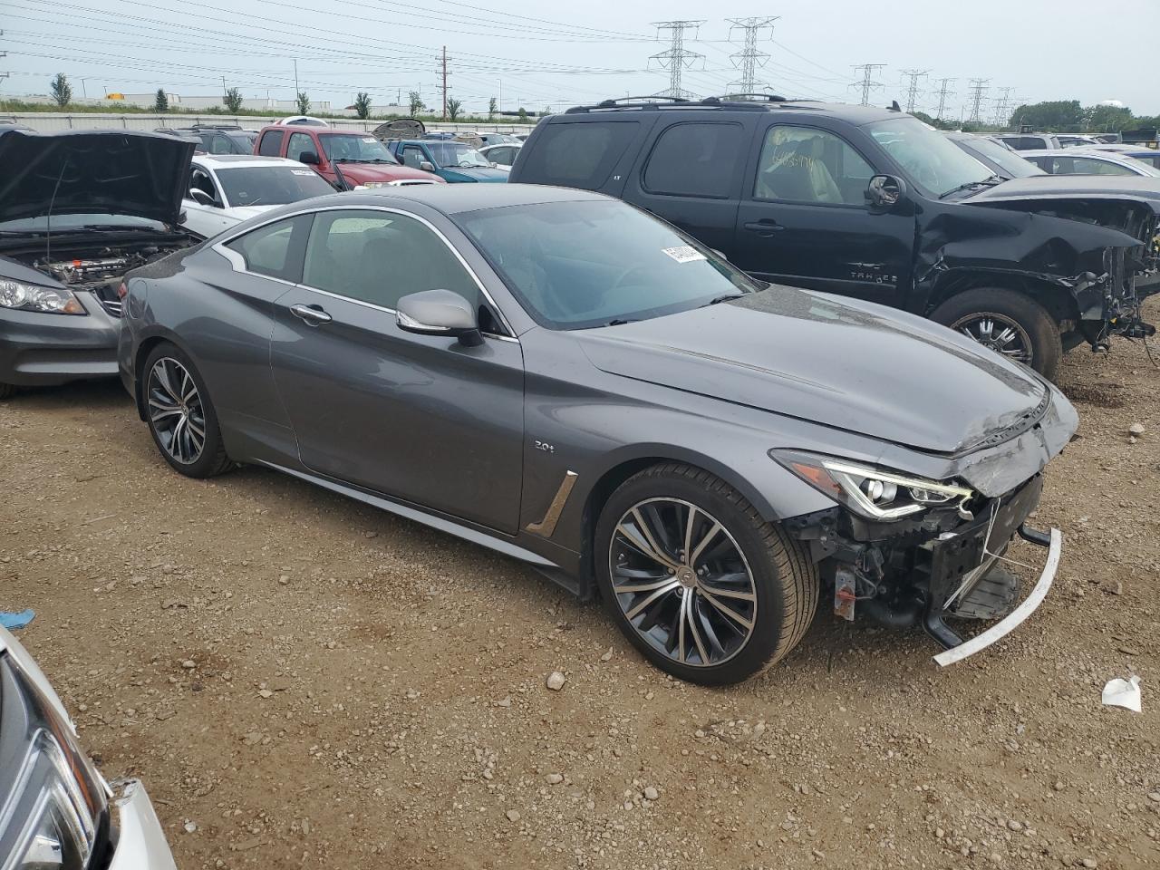 Lot #2912023595 2017 INFINITI Q60 BASE