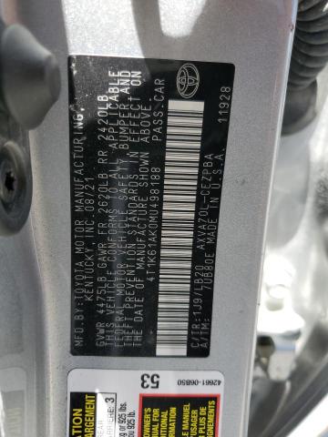 VIN 4T1K61AK0MU498188 2021 Toyota Camry, Xse no.13