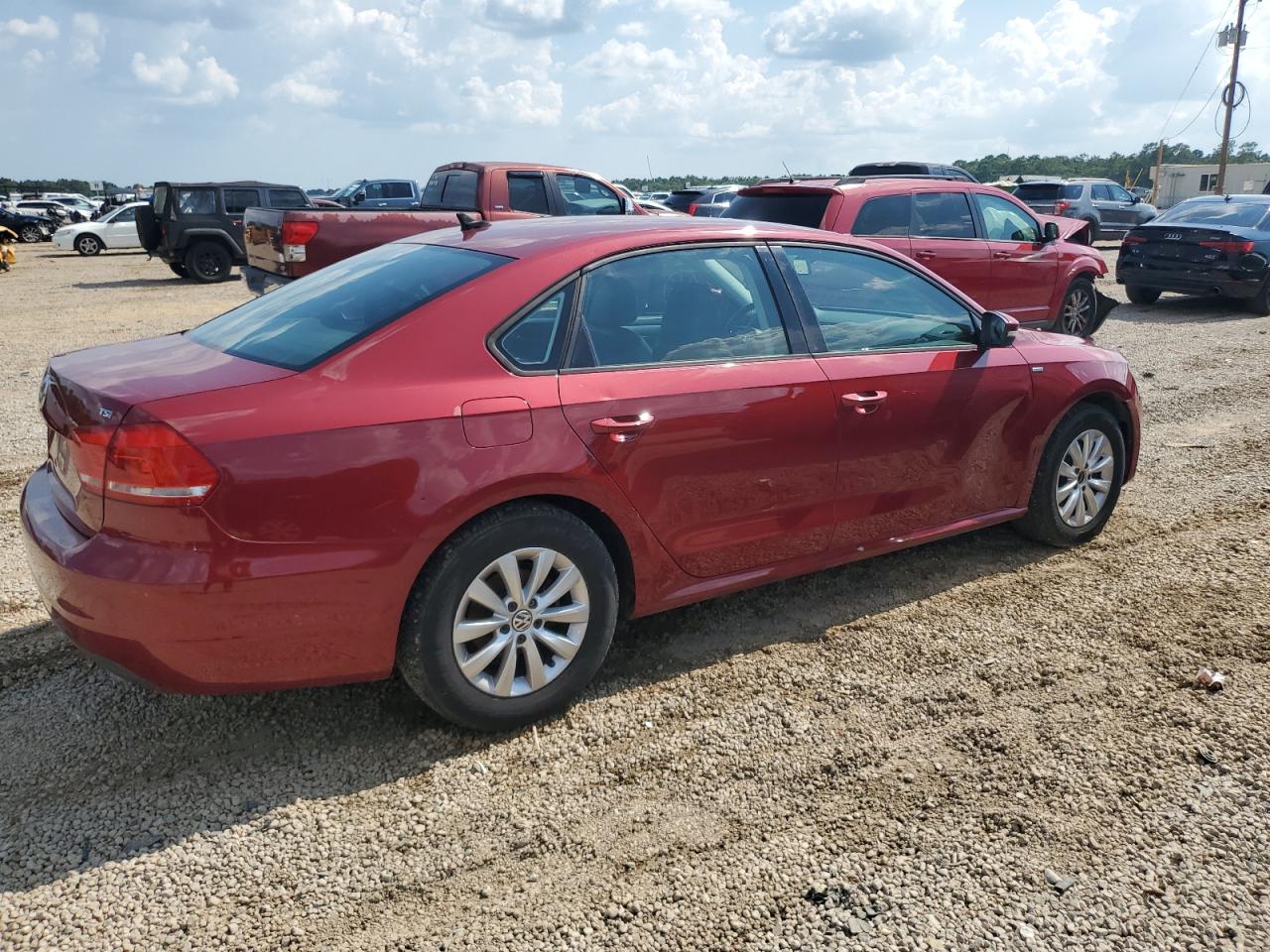 Lot #2684511548 2015 VOLKSWAGEN PASSAT S