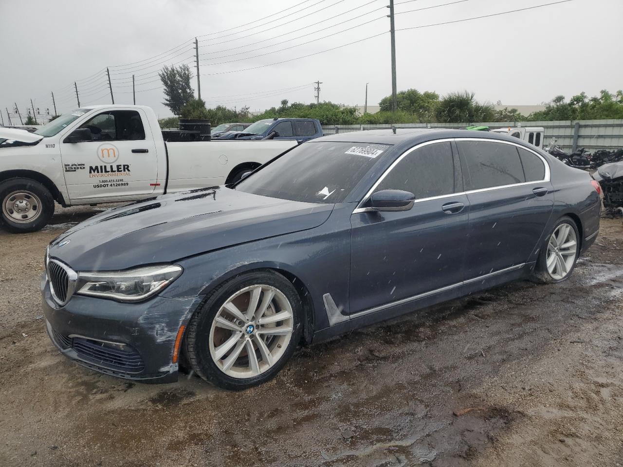 2016 BMW 750 Xi vin: WBA7F2C59GG416787