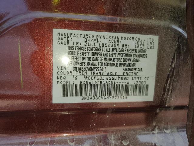 2021 NISSAN SENTRA SV - 3N1AB8CV6MY273415