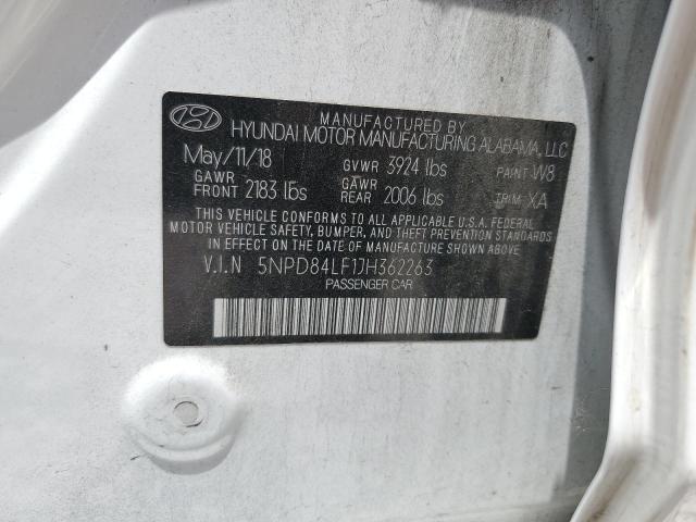 2018 HYUNDAI ELANTRA SE - 5NPD84LF1JH362263