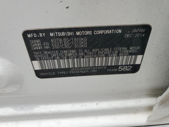2015 MITSUBISHI LANCER GT JA32U8FW3FU014319