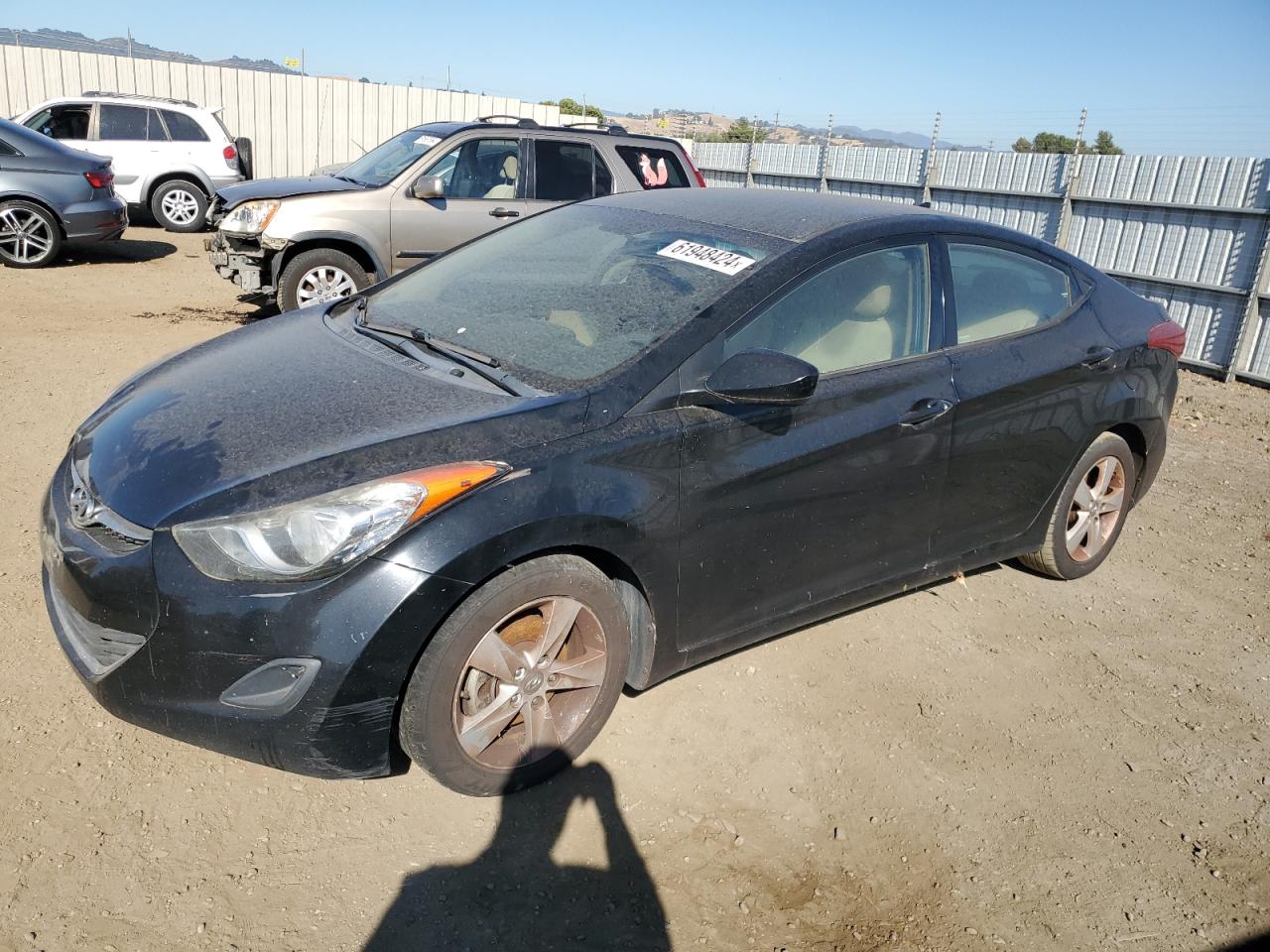 5NPDH4AE1DH314051 2013 Hyundai Elantra Gls