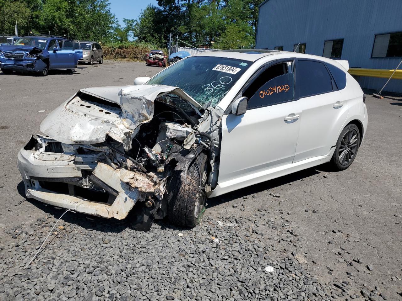 Lot #2895681857 2012 SUBARU IMPREZA WR