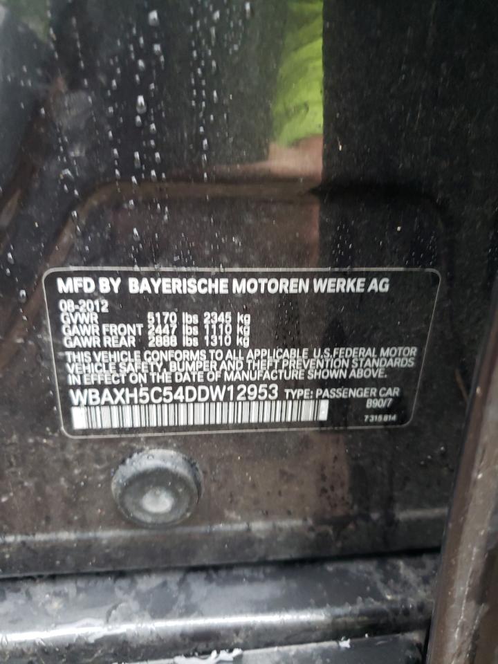 WBAXH5C54DDW12953 2013 BMW 528 Xi