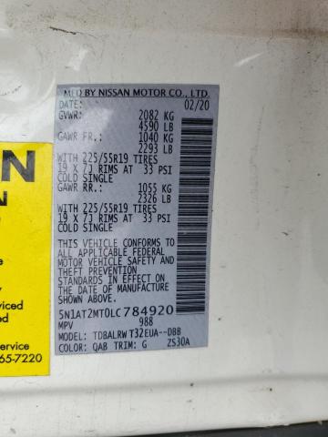 2020 NISSAN ROGUE S - 5N1AT2MT0LC784920