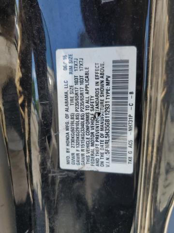 2016 HONDA ODYSSEY 5FNRL5H35GB112931