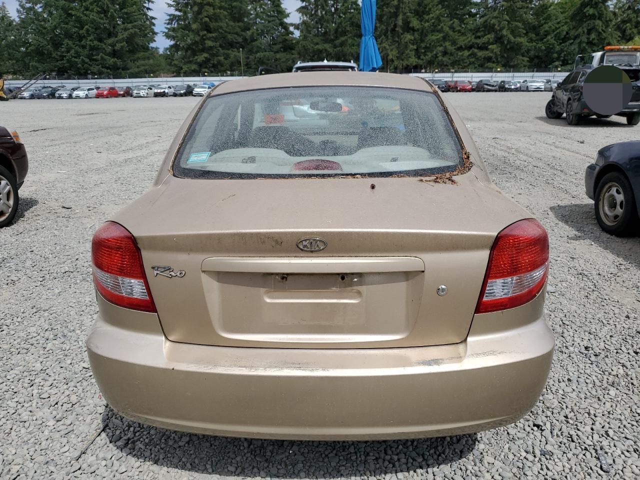 KNADC125536262621 2003 Kia Rio