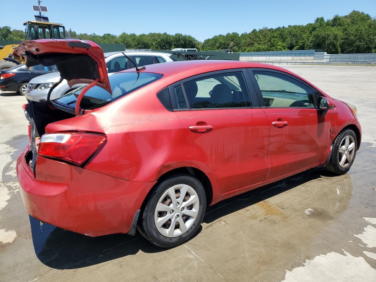 2014 Kia Rio Lx vin: KNADM4A31E6334335