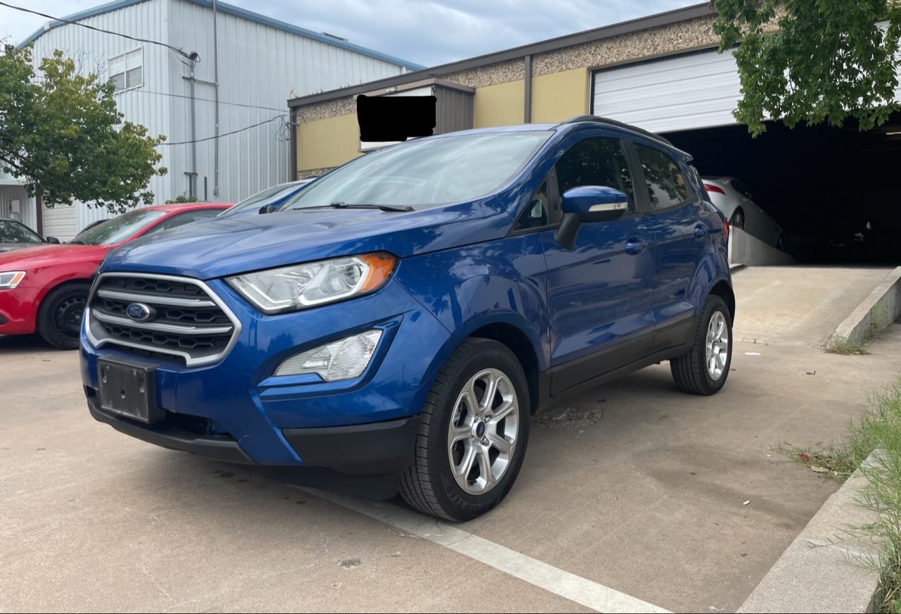 2020 Ford Ecosport Se vin: MAJ3S2GE9LC324836