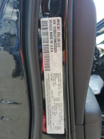 2022 Dodge Durango R/T VIN: 1C4SDJCT9NC229226 Lot: 62661494