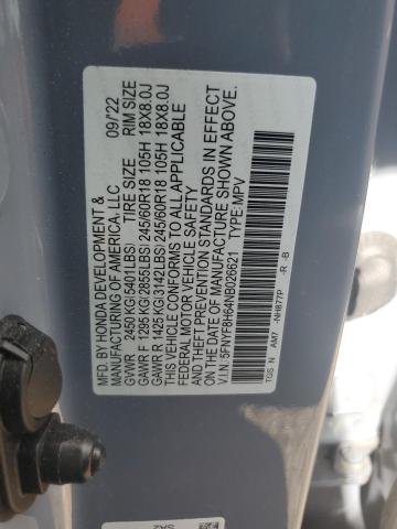 2022 Honda Passport Trail Sport VIN: 5FNYF8H64NB026621 Lot: 61767764
