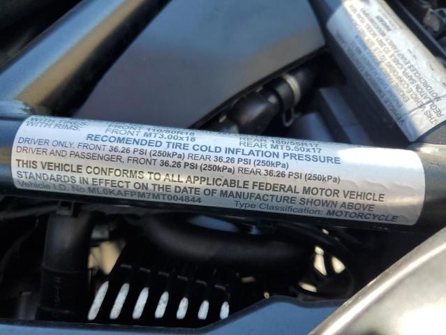 2021 DUCATI SCRAMBLER ML0KAFPM7MT004844