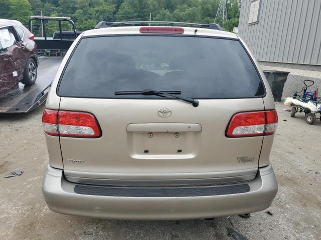 2002 Toyota Sienna Le VIN: 4T3ZF13C02U439232 Lot: 62996524