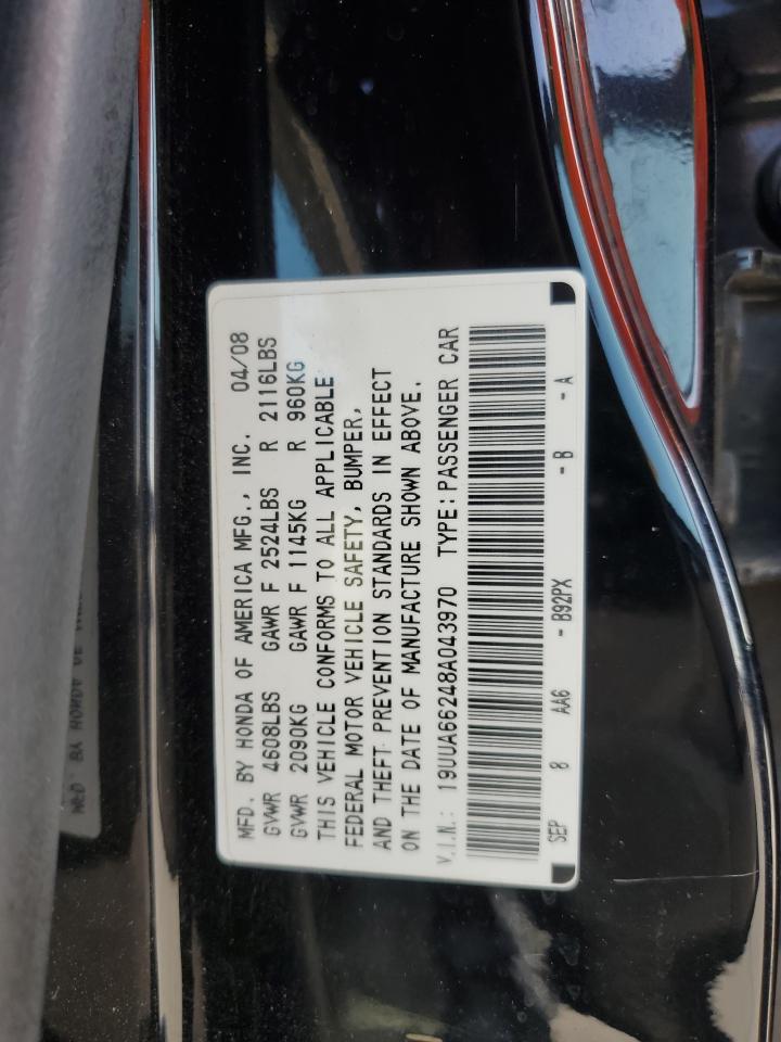 19UUA66248A043970 2008 Acura Tl