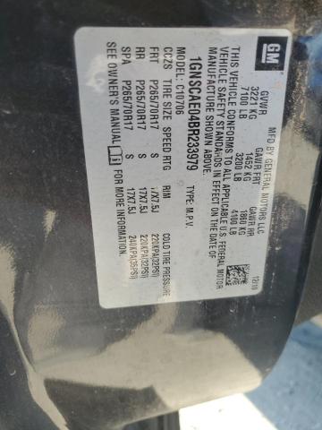 2011 Chevrolet Tahoe C1500 Ls VIN: 1GNSCAE04BR233979 Lot: 62461924