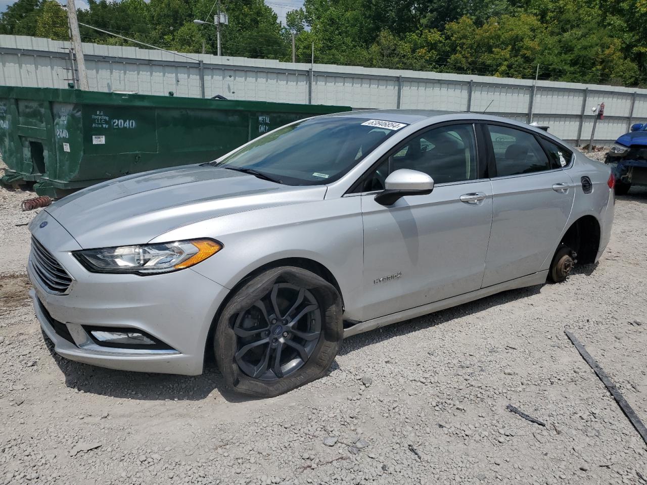 Lot #2974776100 2018 FORD FUSION SE