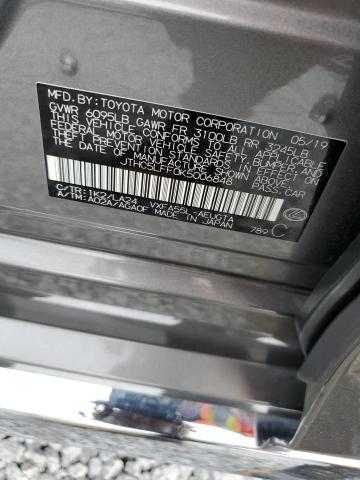 2019 LEXUS LS 500 JTHC5LFF0K5006848