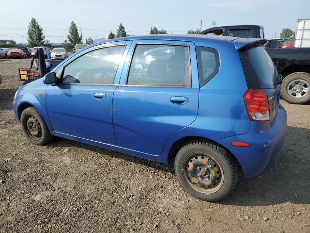 CHEVROLET AVEO LT 2008 blue  gas KL1TG65658B174372 photo #3