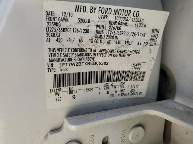 1FT7W2BTXBEB65382 2011 Ford F250 Super Duty