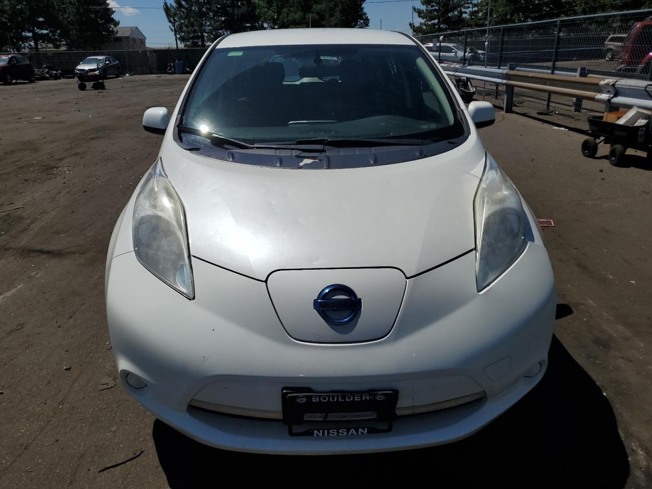 2015 Nissan Leaf S vin: 1N4AZ0CP9FC326623