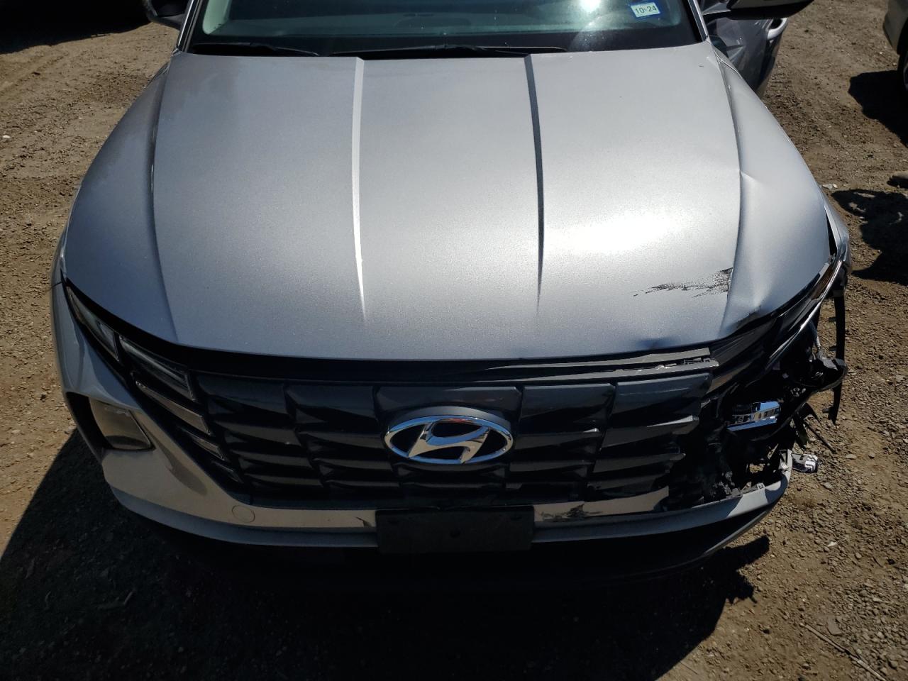 KM8JBCA18NU080165 2022 Hyundai Tucson Blue