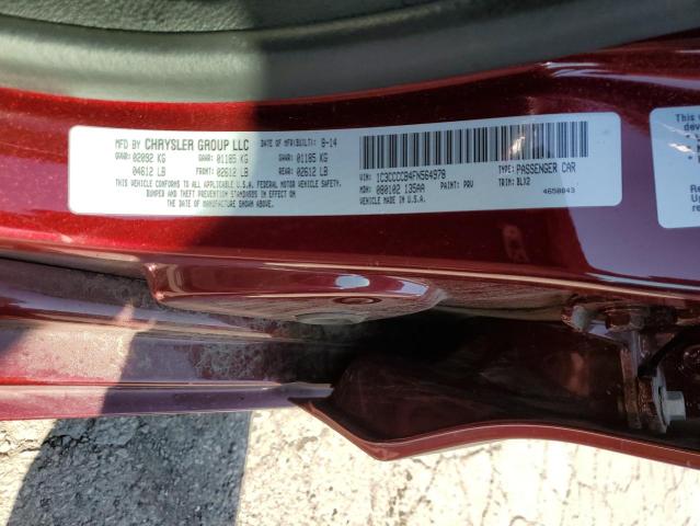 2015 CHRYSLER 200 C - 1C3CCCCB4FN564978