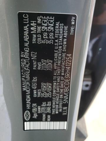2024 HYUNDAI TUCSON SEL - 5NMJBCDE3RH412254