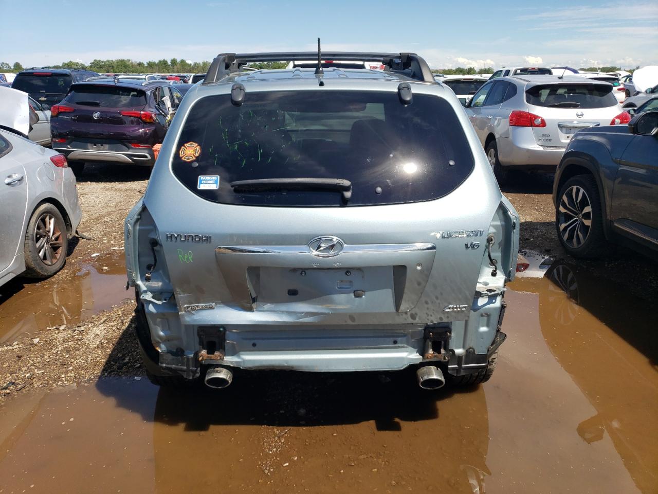 KM8JN72D17U587385 2007 Hyundai Tucson Se