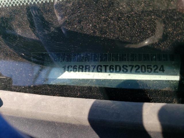 2013 Ram 1500 Slt VIN: 1C6RR7GT6DS720524 Lot: 62837484