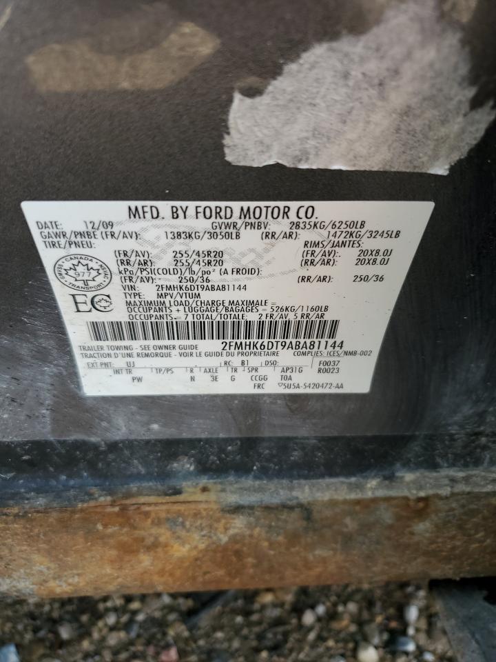 2FMHK6DT9ABA81144 2010 Ford Flex Limited