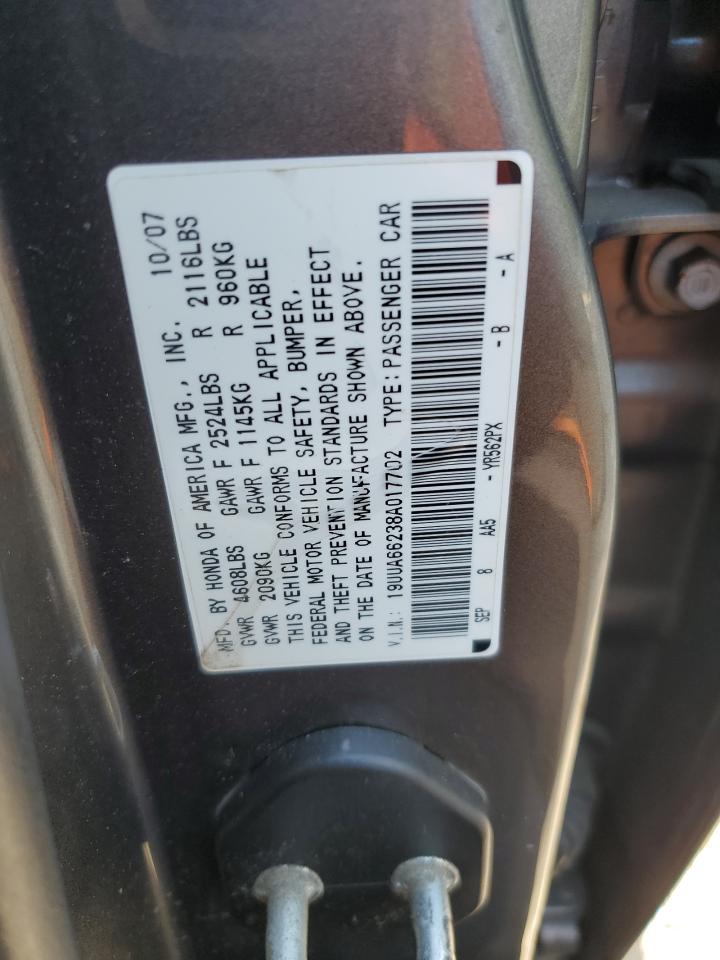 19UUA66238A017702 2008 Acura Tl