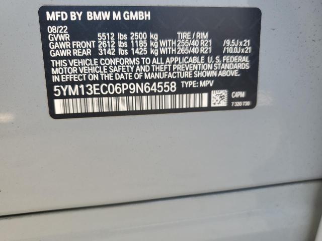 5YM13EC06P9N64558 BMW X3 M  12