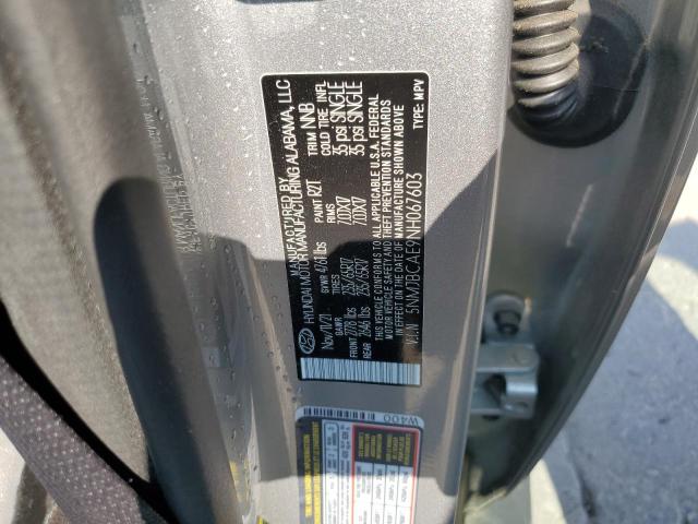 2022 Hyundai Tucson Sel VIN: 5NMJBCAE9NH067603 Lot: 62642014